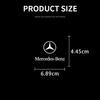 Car Front Seat Headrests Badge Decal Car Side Window Stickers for Mercedes Benz AMG W204 W205 W212 W213 W177 W176 W117 X253 W247