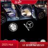 Zbwfj2 Hot 2026 2PCS LED Car Door Welcome Lamps Logo Emblem Ghost Shadow Light Auto Accessories Mercedes Benz W203Clase SLK SLR CLK R17