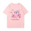 2026 Summer New Style Cotton Childrens Tshirt  Cartoon Print Little Pony Bolic Family Casual Breathable ShortSleeved Shirt