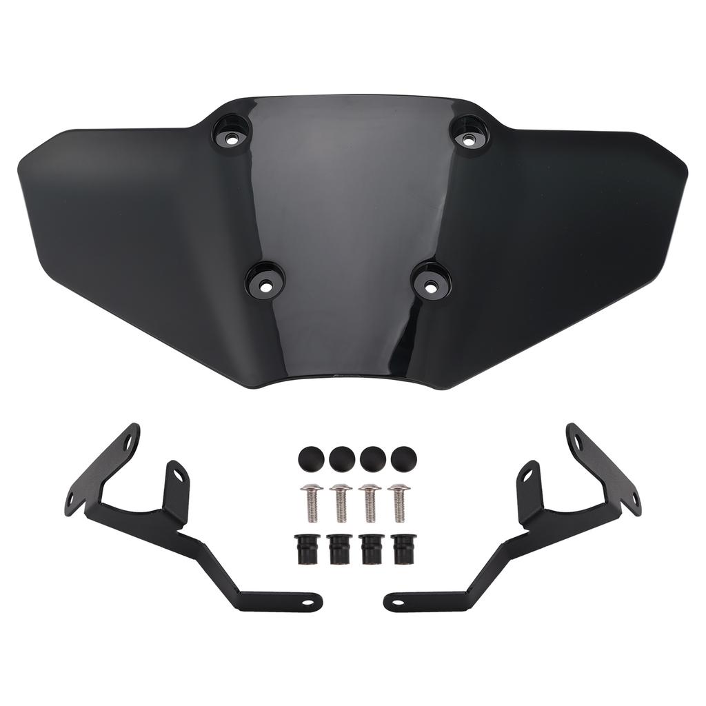 Motorcycle Windshield WindScreen Fairing Fit for Yamaha MT-07 2025-2026 Black