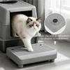 Splash-proof Pet Pedal Step Stool Non Slip Cat Litter Ramp Practical Cat Litter Box Step  for Cats