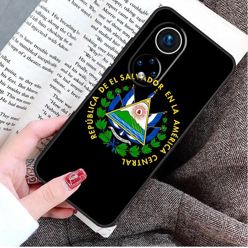 El Salvador Flag Case For Honor Magic 8 5 6 7 Lite Honor 200 400 Pro 50 70 90 X9d X9b X9c X9a X8c X8b Win RT