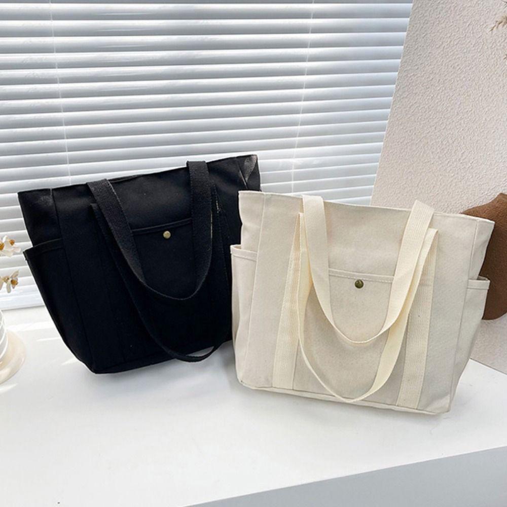 Casual Mommy Handbag Large Capacity Cloth Shoulder Bag All-match Canvas Tote Bag  Students