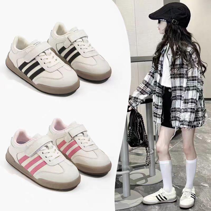Girls' Sneakers Spring and Autumn New Style Little Girls' Single Shoes Big Kids' Sports Shoes Children's Dad Shoes