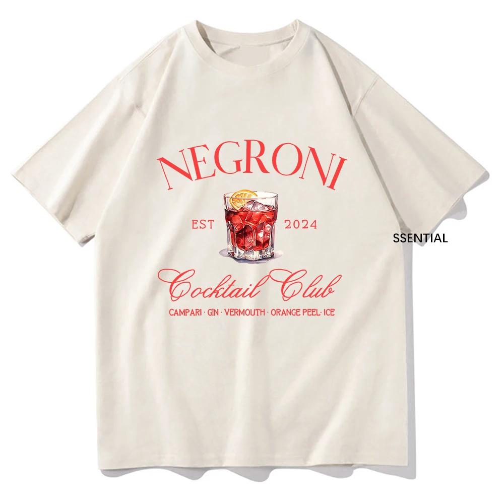 

Negroni Social Club T Shirts Fashion Men/Women Clothing Harajuku Vintage Tshirt Unisex Streetwear Cotton Tops Graphic T-Shirts 5XL різнокольоровий