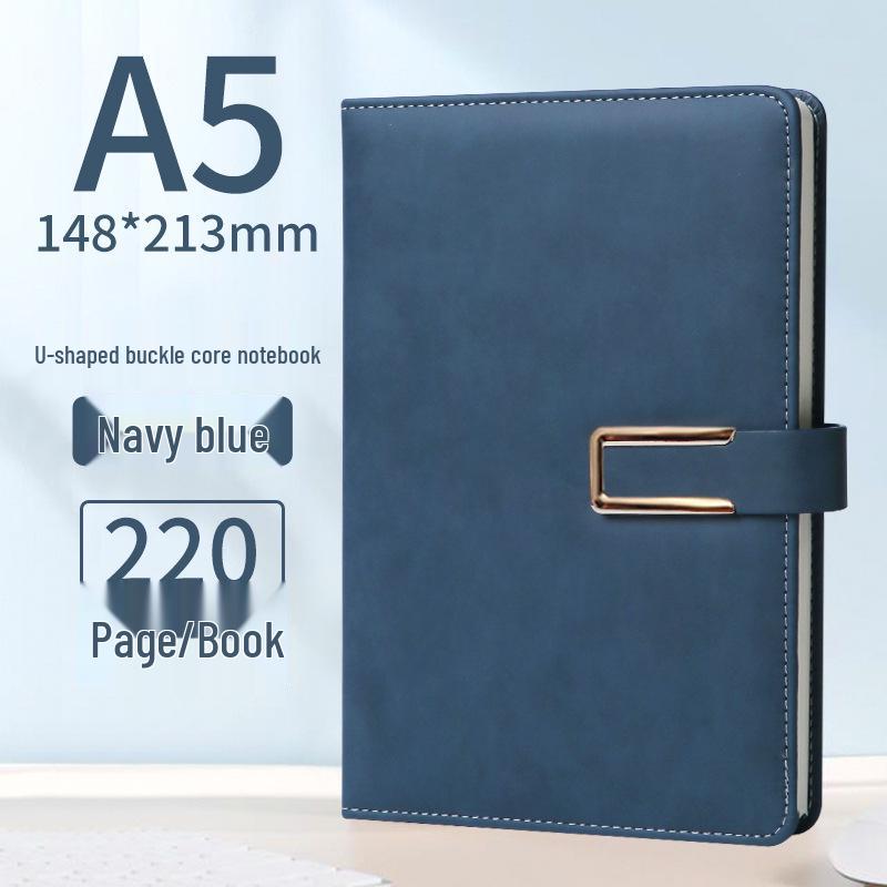 

Роскошный настраиваемый блокнот формата А5 с креативной застежкой и возможностями нанесения логотипа