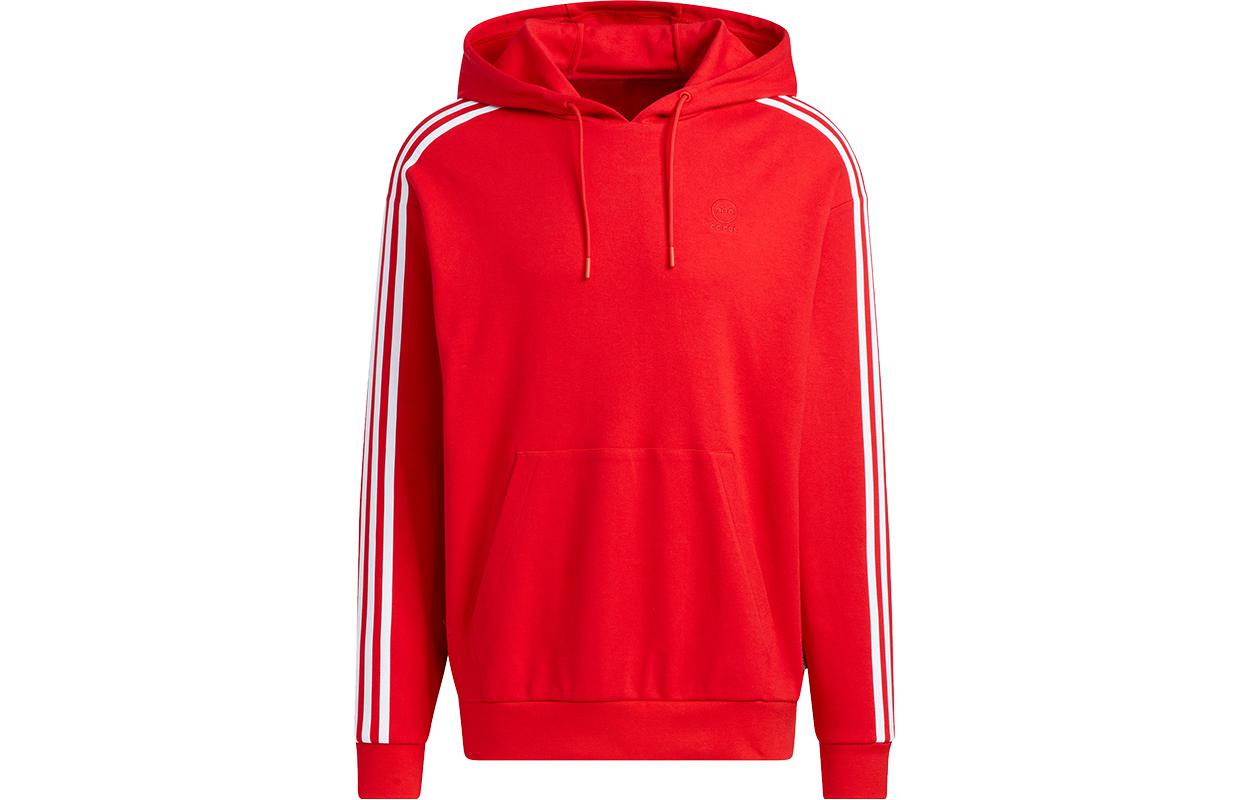 Adidas Neo Sweatshirts Men s Red Hooded Moderate Regular IA6890 XXL