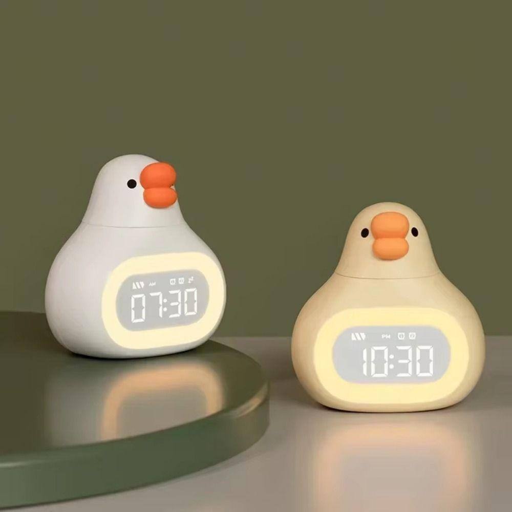 Creative Children's Night Light LED Display Cute Bedside Clock  Student Specific