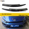 Carbon Fiber Headlight Eyebrow Eyelids Stickers Trim Cover for VW Scirocco 1.4T 2.0T R GTS 2008 - 2017 Accessories Car Styling