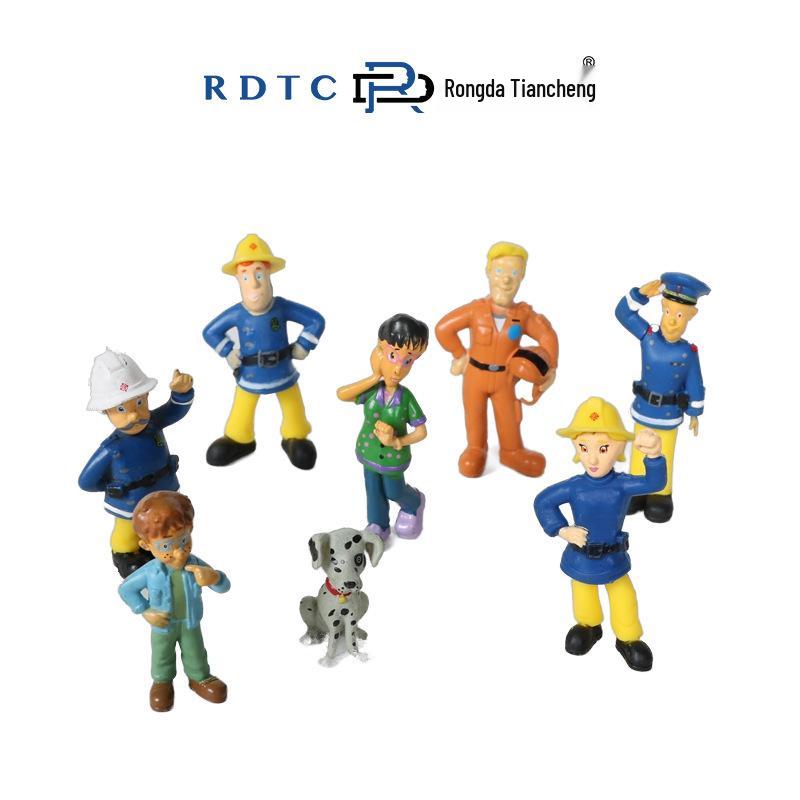Cartoon Character Sandplay Set: Micro Landscape Scenery Ornaments for Sand Tray Box & Garden