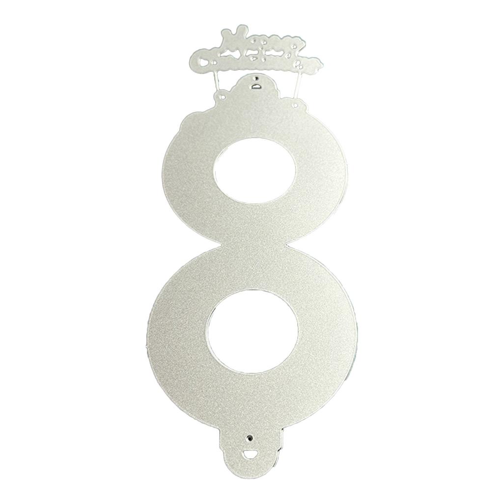 Fustelle Campane di Natale Stampi in Metallo per Goffratura di Natale per Creazione Biglietti di Compleanno Scrapbooking Fai-da-te Stencil Stampo