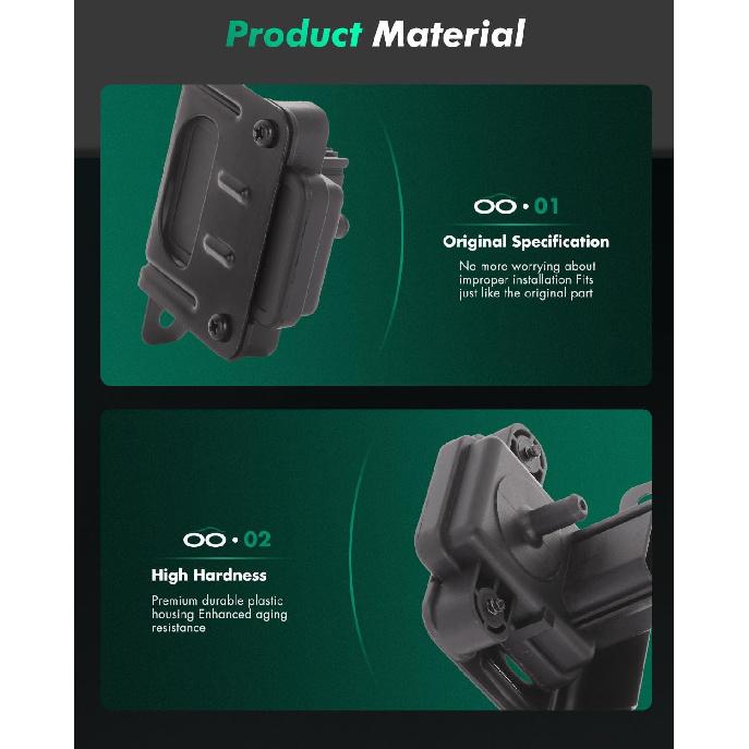 SCITOO Manifold Absolute Pressure Sensor Fit for Ford for E-350 Econoline 1998 for Ford for E-450 Econoline Super Duty 2000 2001,for Ford for E-450