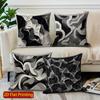 2D Modern Abstract Wave Pattern Digital Pillow Covers Pattern Cushion Cover Suitable For Sofa Bedroom Car Pillow Cover