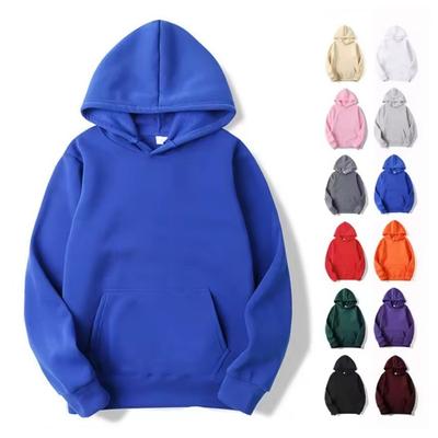 Plain Fleece Men's Hooded Fashion Sweatshirt Unisex White Black Hooded Sports Casual Sweater