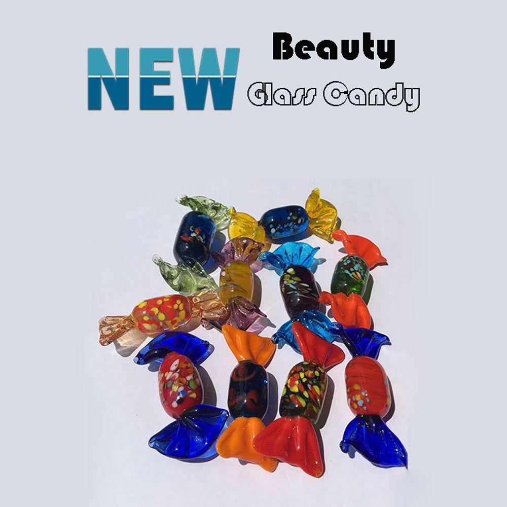 Hochzeitsfeier Festival Dekorationen Kindergeschenke Vintage Murano Stil Glas Süßigkeiten Dekoration Süßigkeiten