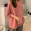 Lockere T-Shirts für Damen Sommer Mode Damen T-Shirt Cool Weiß Rot Schwarz Gelb Buchstaben Oberteile