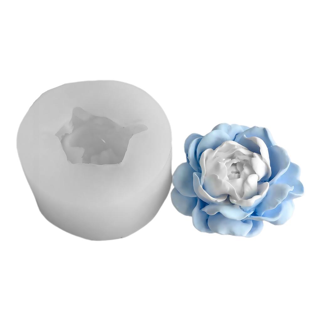 Flower Silicone Candle Molds for Making Candle Soap Epoxy Resin Multipurpose Silicone Mould for Gypsum Decoration