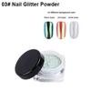 Instrument Nail Art Stamper Scraper Stencil Dispozitive de îndepărtare a unghiilor Pile Glitter Mirror Powder