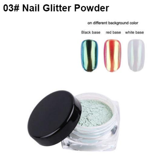 Instrument Nail Art Stamper Scraper Stencil Dispozitive de îndepărtare a unghiilor Pile Glitter Mirror Powder