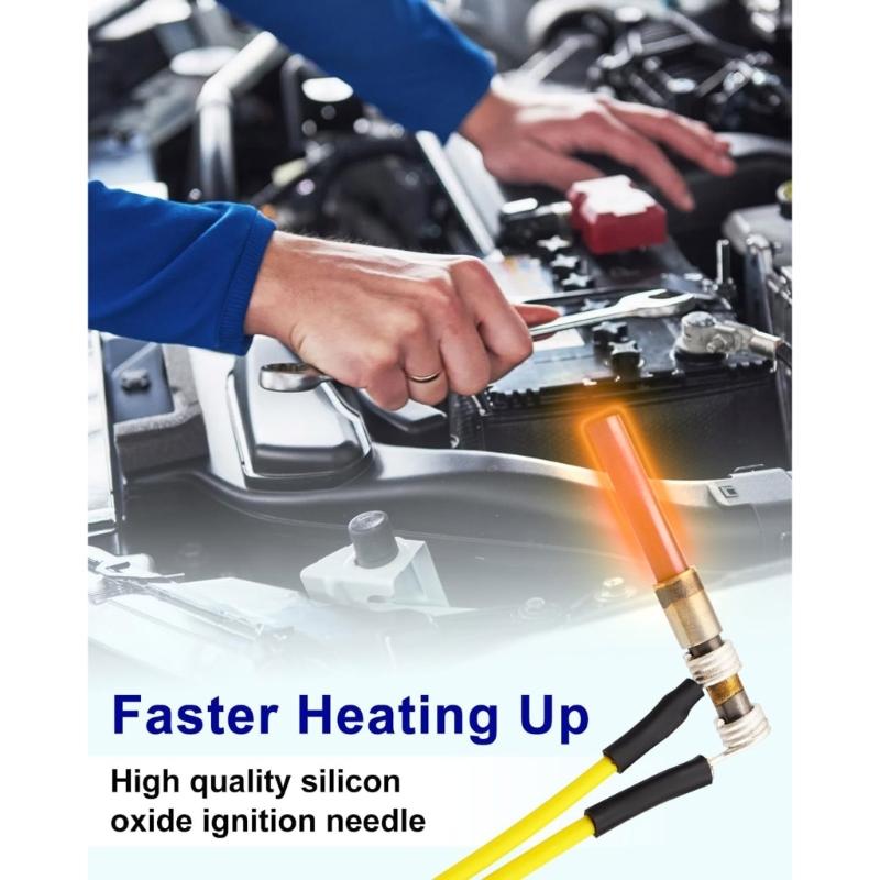 Replace 1322585A 1302799A 9005086A 1322420A for 2000/2000S/2000ST Heaters Glow Pin Burners & Gasket Set