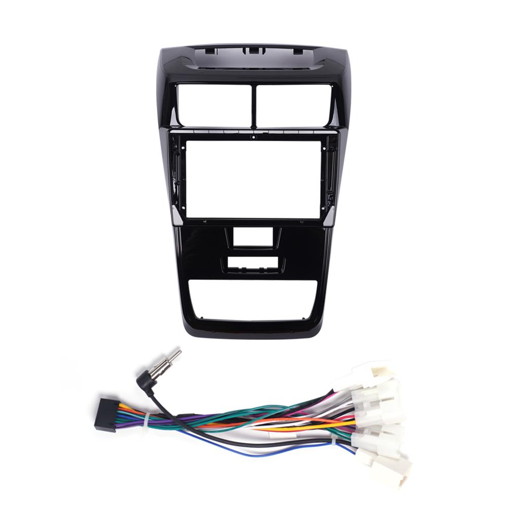 Car GPS Navigation Stereo For Toyota AVANZA 2019 Radio Fascias Panel Frame Fit 2Din 9  inch In Dash headunit screen