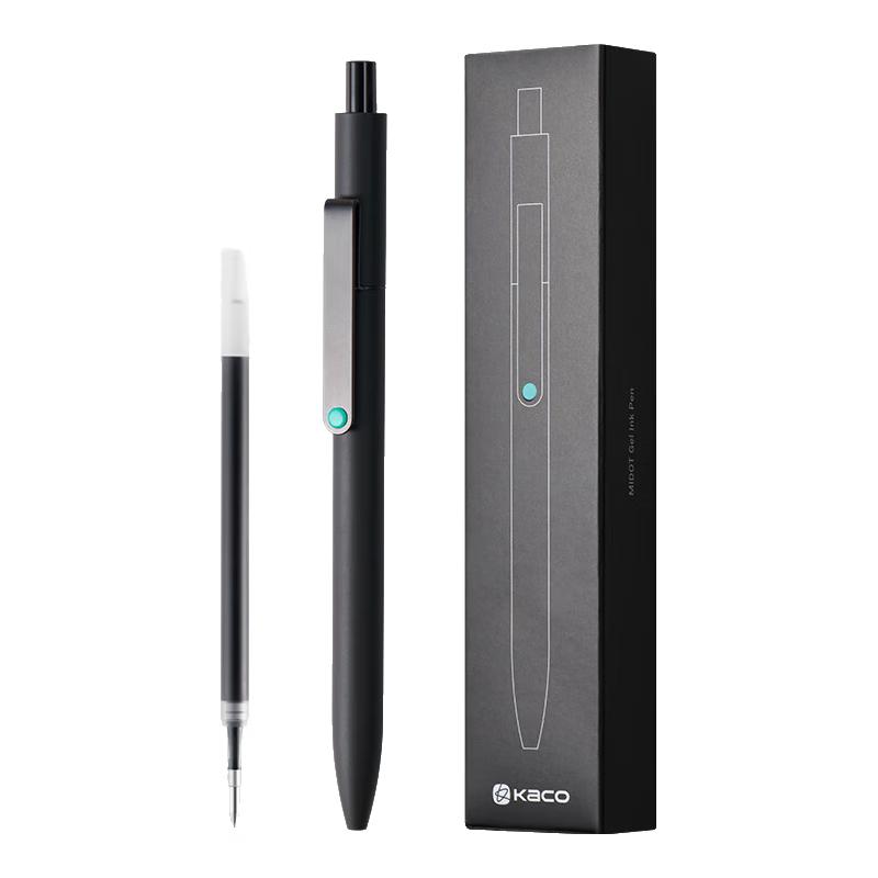 KACO Dot-Journey Quick-Dry Retractable Gel Pen 0.5mm Black