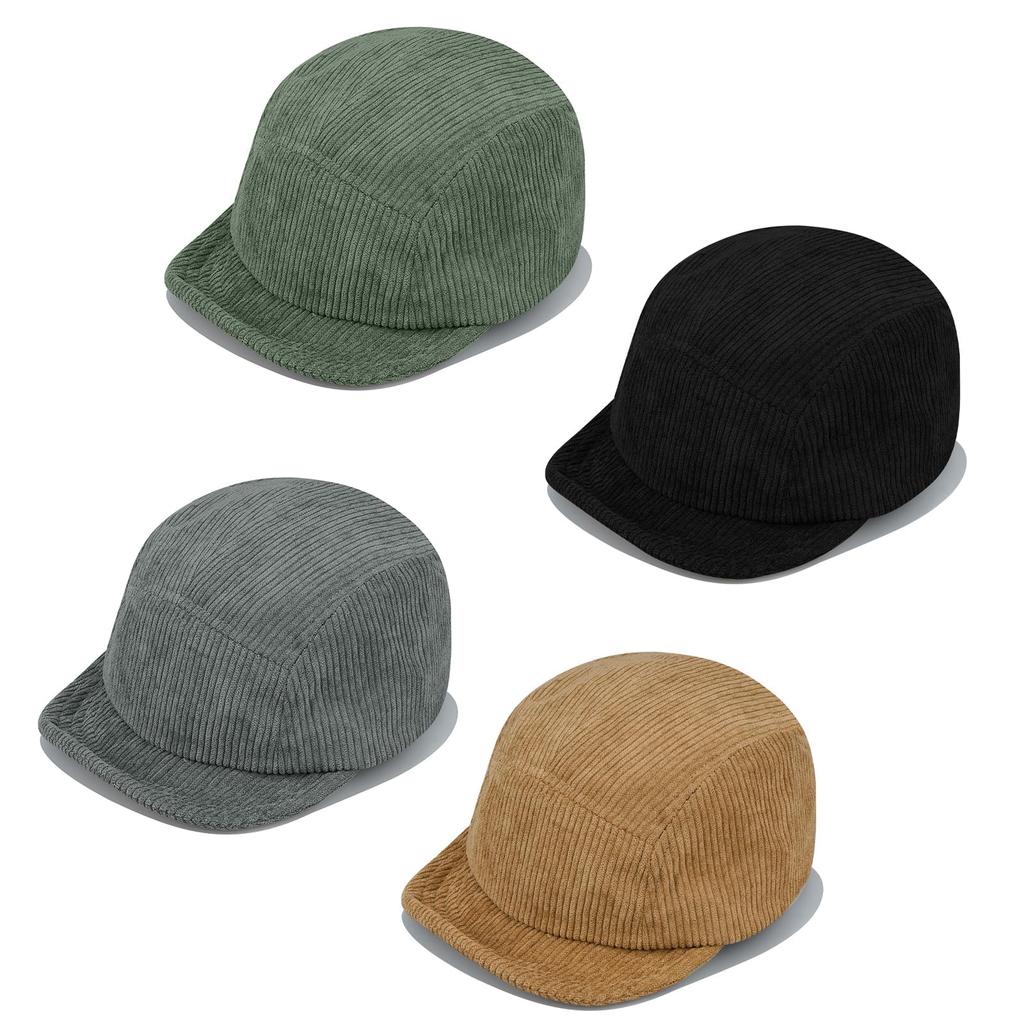 Croogo Short Brim Umpire Bridge Cycling Plus Solid Color Men's Cap, Cap, Cap, Adjustable, Sizes, Simple, (G-GD28-Gray Purple)