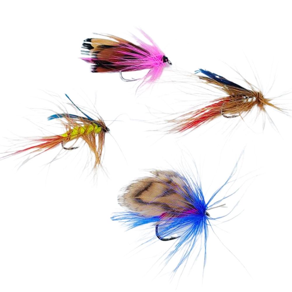 24 Stück/Box Fliegenfischerköder Künstliche Insektenköder Künstlicher Köder für Karpfen Forellen