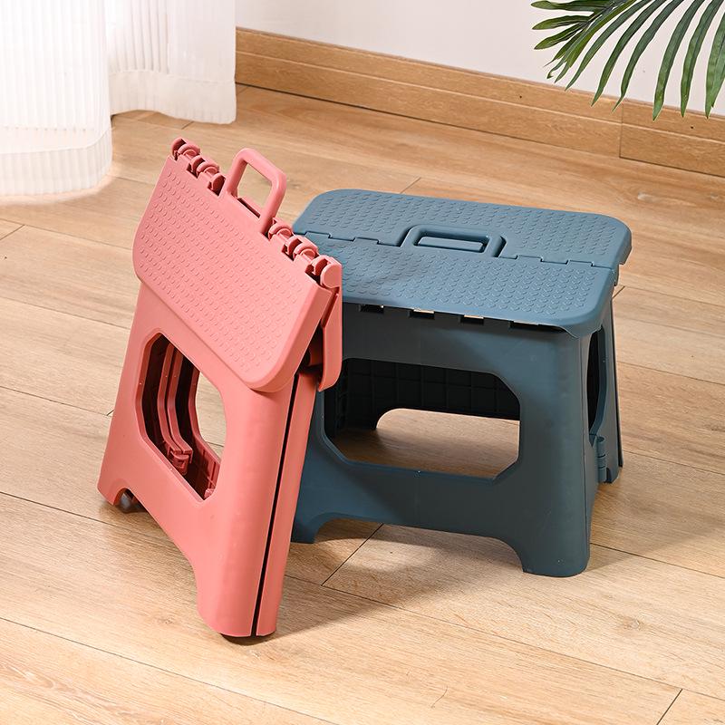 Modern Simple 2023 Folding Portable Outdoor Plastic Stool Bench
