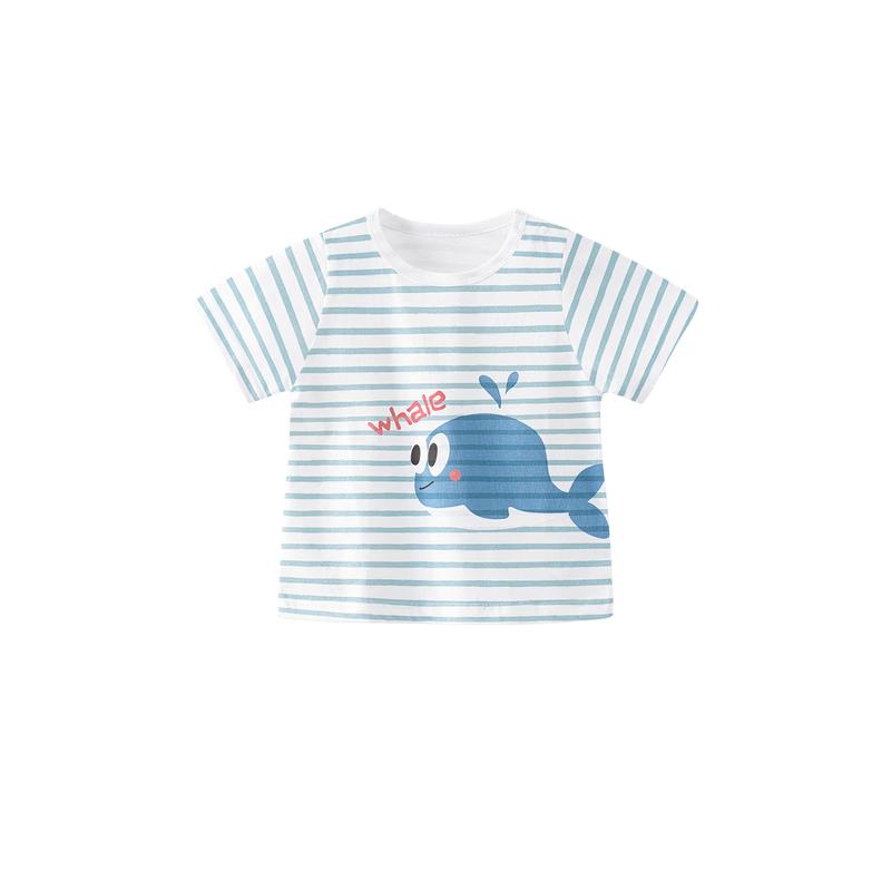 Baby Kids Pure Cotton Short Sleeve T-Shirt 110
