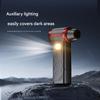 High Power 130000 RPM Portable Blower Fan Featuring 6 Adjusted Speeds Turbos Mode And LED Light Rechargeable Battery
