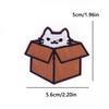 Cute Cat Duck Animal Cartoon Iron On Embroidery Patch for Kids Clothing Backpack Jacket School Bag Kawaii Design Decoration