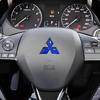 Epoxy Auto Lenkrad Mittel Emblem Aufkleber Für Mitsubishi Ralliart Cordia Pajero Outlander Eclipse Galant Mirage Zubehör