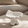 Light Luxury Texture Tray Jewelry Storage Tray, Creative Seashell Shapes Plastic Trays, And Watch Holder Earrings Ring Display Plates, Photo Props for