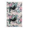 Spring  100% mulberry silk scarf women's thin shawl silk oil painting retro plain crepe satin premium long scarf