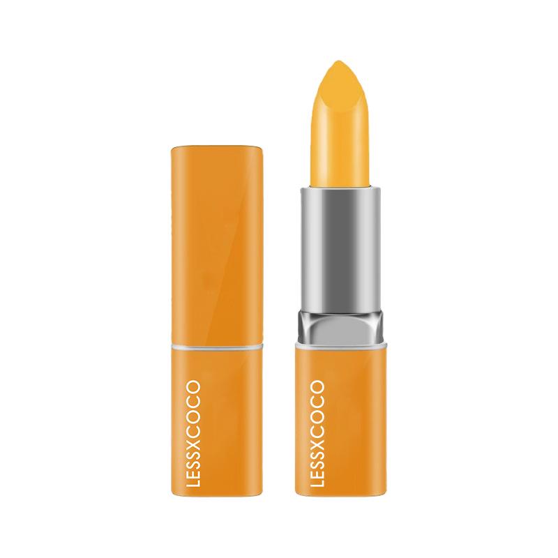 Color-Changing Lipstick: Moisturizing and Hydrating Carotene Lip Balm with Temperature-Sensitive Color. 3.8g