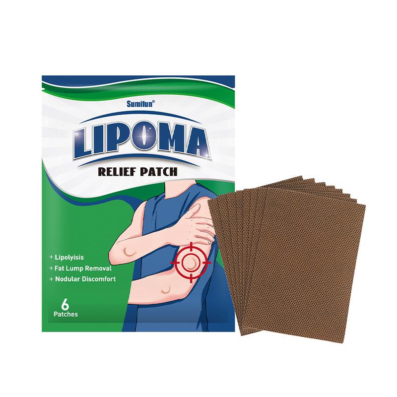 6 st/påse Set Kroppsfästplåster, Lindring av Kroppsmärta, Plåster för Knutor i Armhålor och Nacke