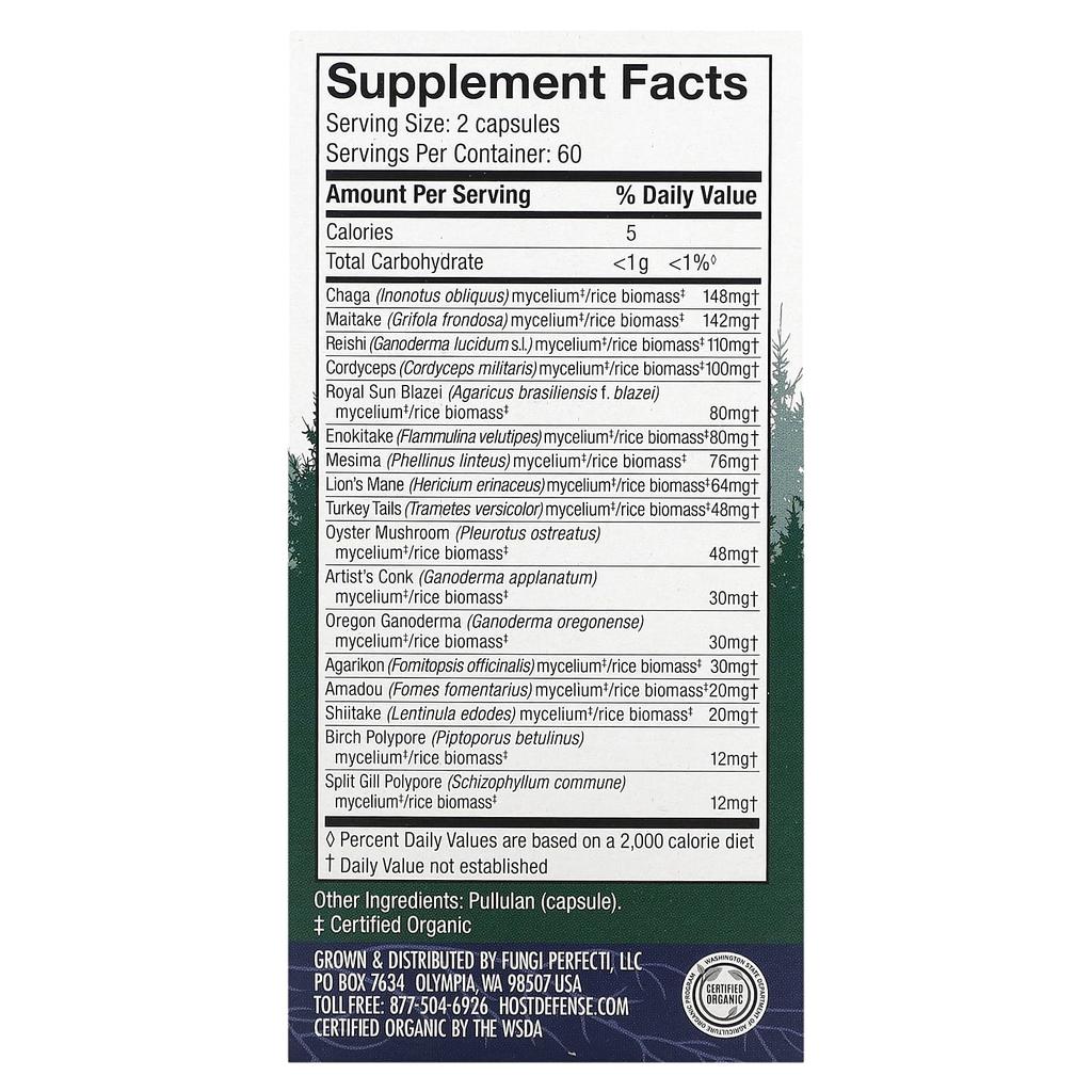 Houby, Mycommunity, 120 kapslí