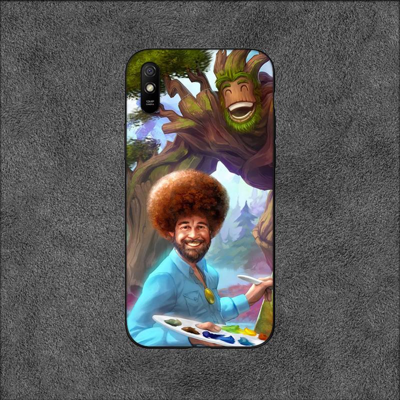 

Чехол для телефона Bob Ross No Mitakes для Xiaomi9 10 11PRO LITE Redmi NOTE7 8 9 10A PRO K40 Poco3 Shell pocoX3nfc