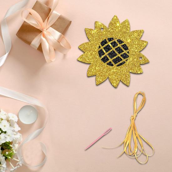 Welcome Banner, Black Glitter Hanging Sign Party Decorations, Induction Party | Home | School New Terms Beg Sign Bunting 6.3 Feet