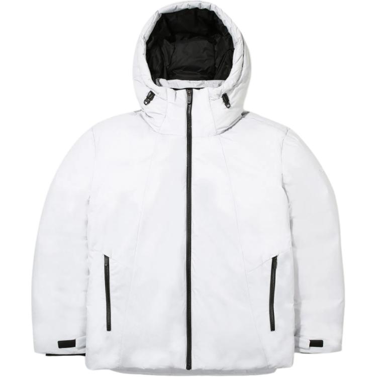 FILA Down Jackets Men s Gray Black Hooded Moderate Other FS2DJE4202M-GRY 095