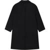Fila Milano Series Fashion Casual Loose Long Coat Women Coats Black F11W515701F-BK