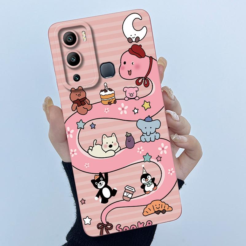 Case for Infinix Hot 12i Hot 12 Play Back Cover Butterfly Flower Soft Silicone Cases for Infinix Hot12i 12Play Hot12 Phone Funda