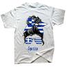 Funny Greek Greece Girl Flag T Shirts Graphic Cotton Streetwear Short Sleeve Birthday Gifts Summer Style Tshirt Mens Clothing