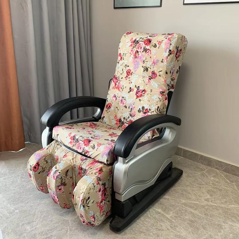 Elastic Massage Chair Cover Protector Chair Soft Stretch Removable Washable Reclining Chair Electric Massage Sofa Dust Cover