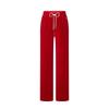 MO&Co. 2024 Spring High-Waist Velvet Straight-Leg Pants