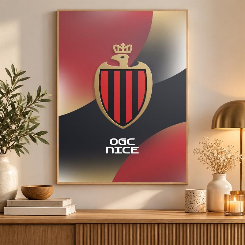 OGC Nice FC Diamond Painting Kit 5D Full Drill DIY Diamond Mosaic Wall Art Home Decor