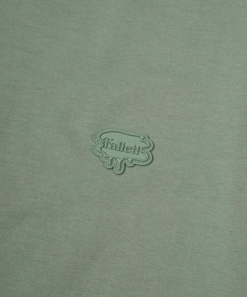 FALLETT Small Brush Logo Short Sleeve T-Shirt Mint