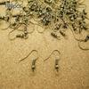 100Pcs/500Pcs Earring Hook Coil Ear Wires for DIY Jewelry Making Findings Repair