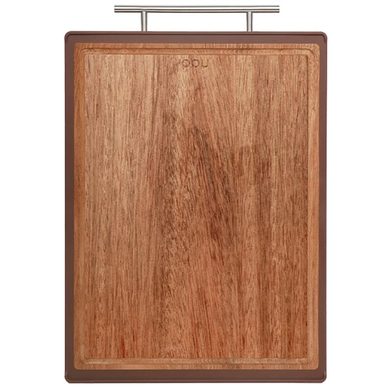 OOU Ebony Wood Double-Sided Anti-Bacterial Chopping Board